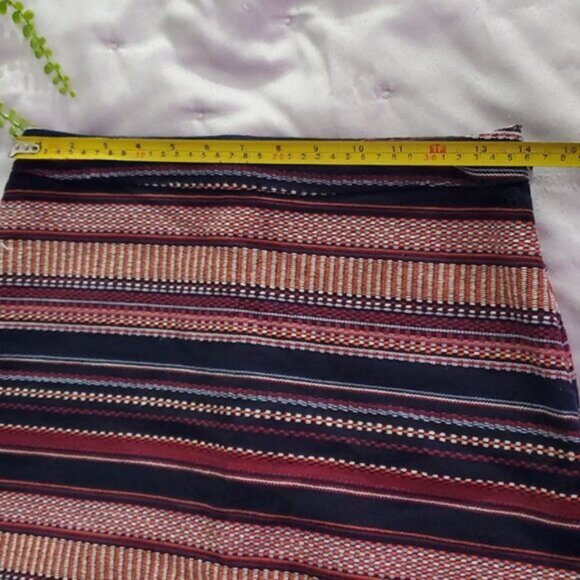 Hollister Bohemian Striped Woven Skirt with Zip- Size Small- NWOT - Picture 8 of 10